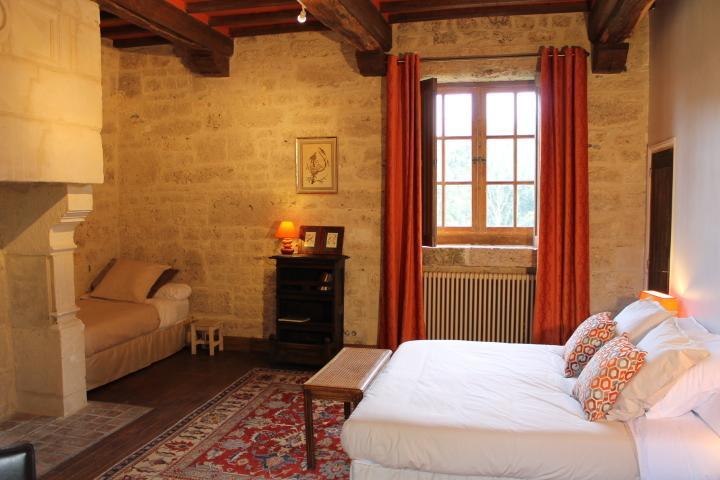 Bed and Breakfast Manoir De La Guerie Ablon Номер фото