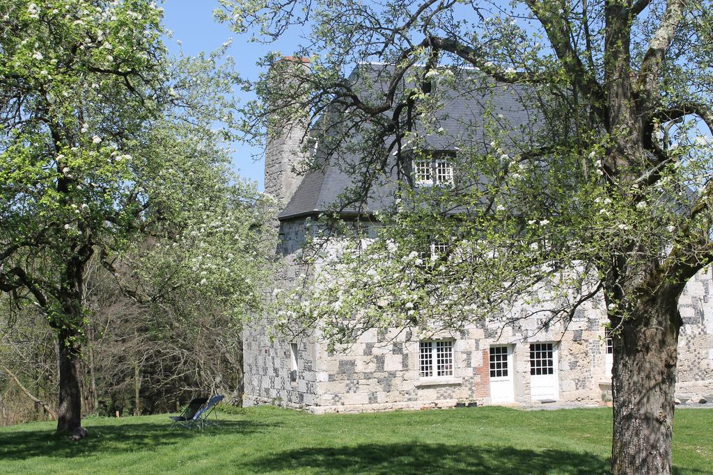Bed and Breakfast Manoir De La Guerie Ablon Экстерьер фото